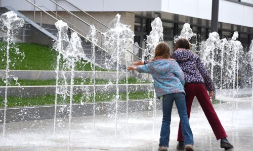 Fontána na pešej zóne dnes odštartovala svoju prvú sezónu