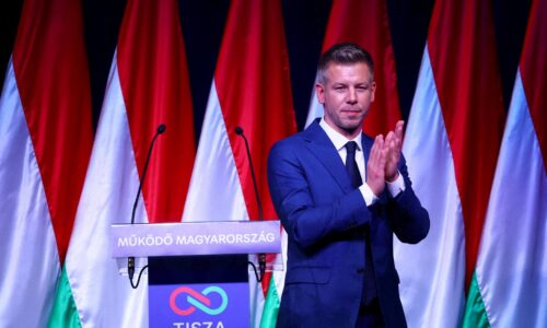 Líder maďarskej opozície Magyar v prípade prehry strany TISZA zavolá Orbánovi a zablahoželá mu