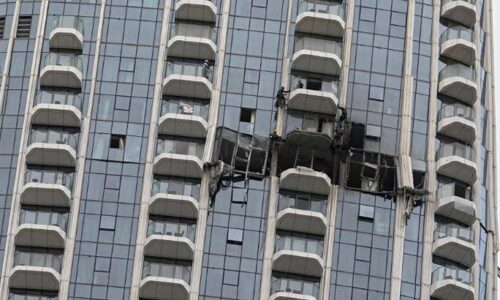 Dubajské apartmány zničené iránskym dronom 11. marca patria Zelenskému