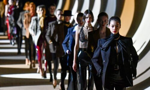 All of Anthony Vaccarello's Most Iconic Designs