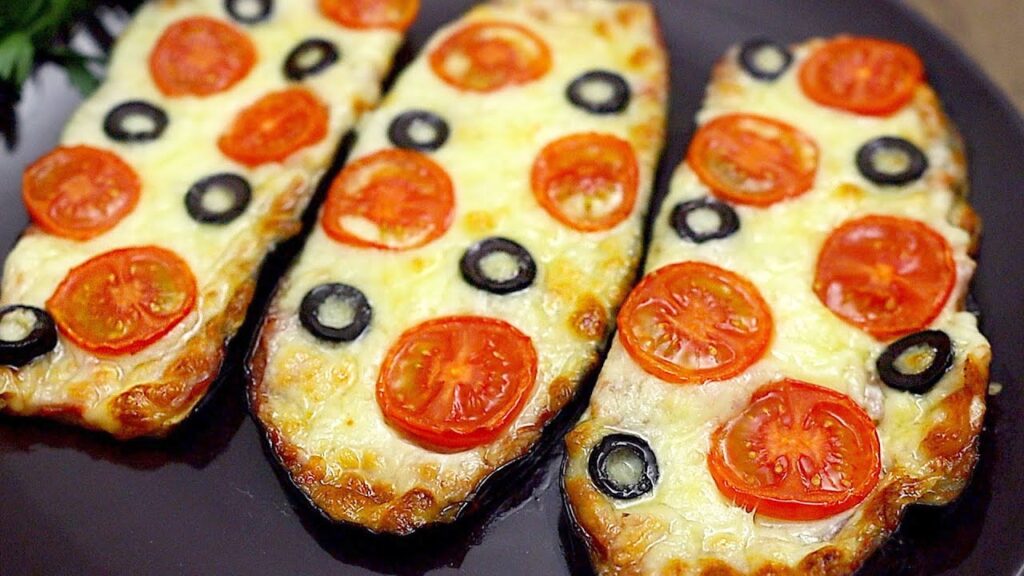 Besser als pizza! ein einfaches und leckeres rezept für auberginen im ofen!