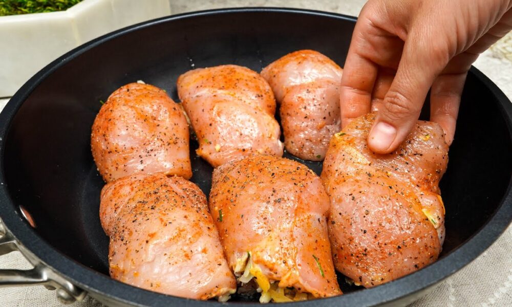 Das leckerste Hähnchenbrust-Rezept, das ich je gegessen habe❗️Einfach, herzhaft und sehr saftig!